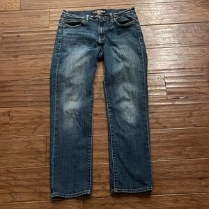 Lucky Brand Sweet Crop Jeans Size 27